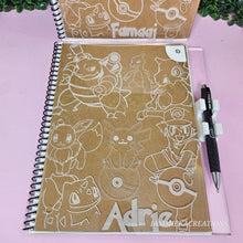Load image into Gallery viewer, LED (LIGHT UP) ACRYLIC NOTEBOOK
