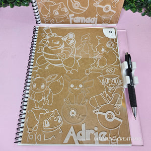 LED (LIGHT UP) ACRYLIC NOTEBOOK