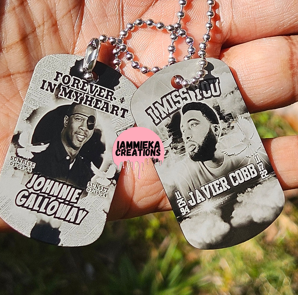 CUSTOM PICTURE DOG TAGS