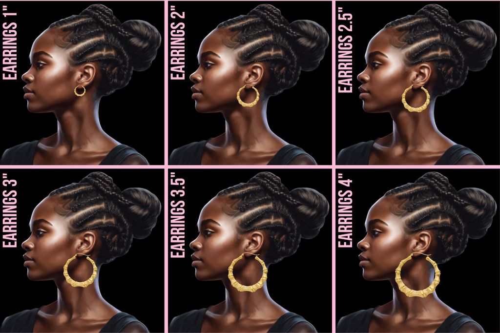 CLIP ON NAMEPLATE EARRINGS