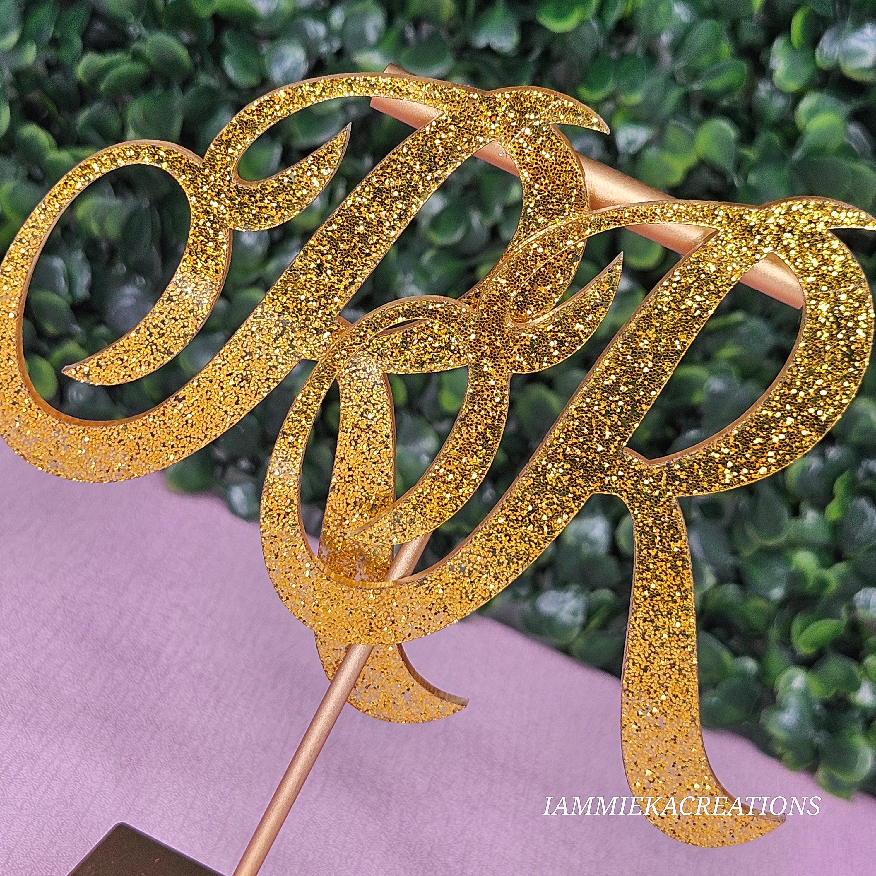 INITIAL EARRINGS