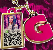 Load and play video in Gallery viewer, QRC INITAL KEYCHAIN
