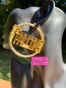 SPORTS FAN EARRINGS | IAMMIEKACREATIONS™
