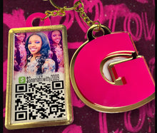 Load image into Gallery viewer, QRC INITAL KEYCHAIN
