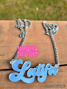 I WANT MY NAME NECKLACE ONLY