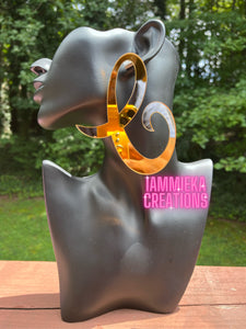 INITIAL EARRINGS