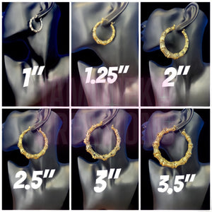 JUST MY NAME PLEASE NAMEPLATE EARRINGS