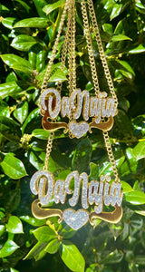 NECKLACE/BRACELET NAMEPLATE SET