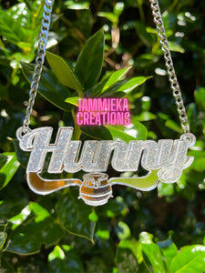 I WANT MY NAME NECKLACE ONLY